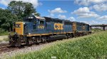 CSX 6425 has finished its work out east.